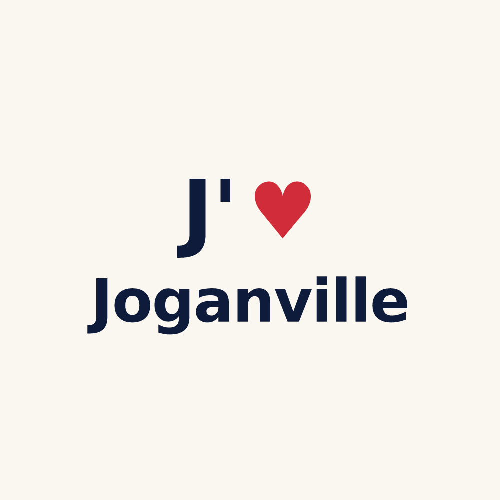 Tasse personnalisée Joganville — design J'aime Joganville