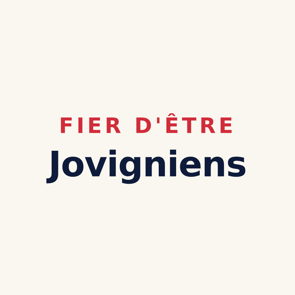 Tasse « Fier d'être Jovigniens » — design pour Joigny-sur-Meuse