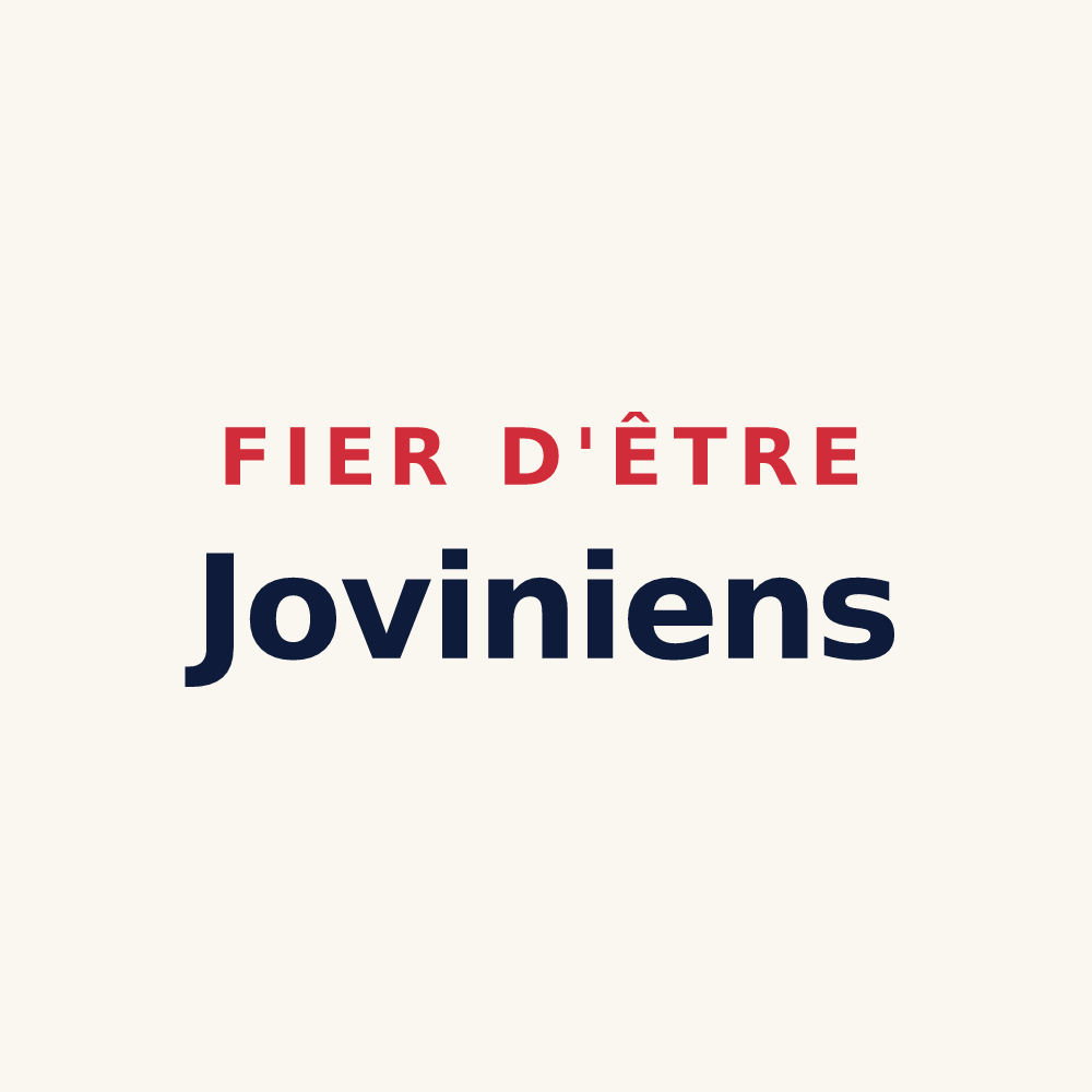 Tasse « Fier d'être Joviniens » — design pour Joigny
