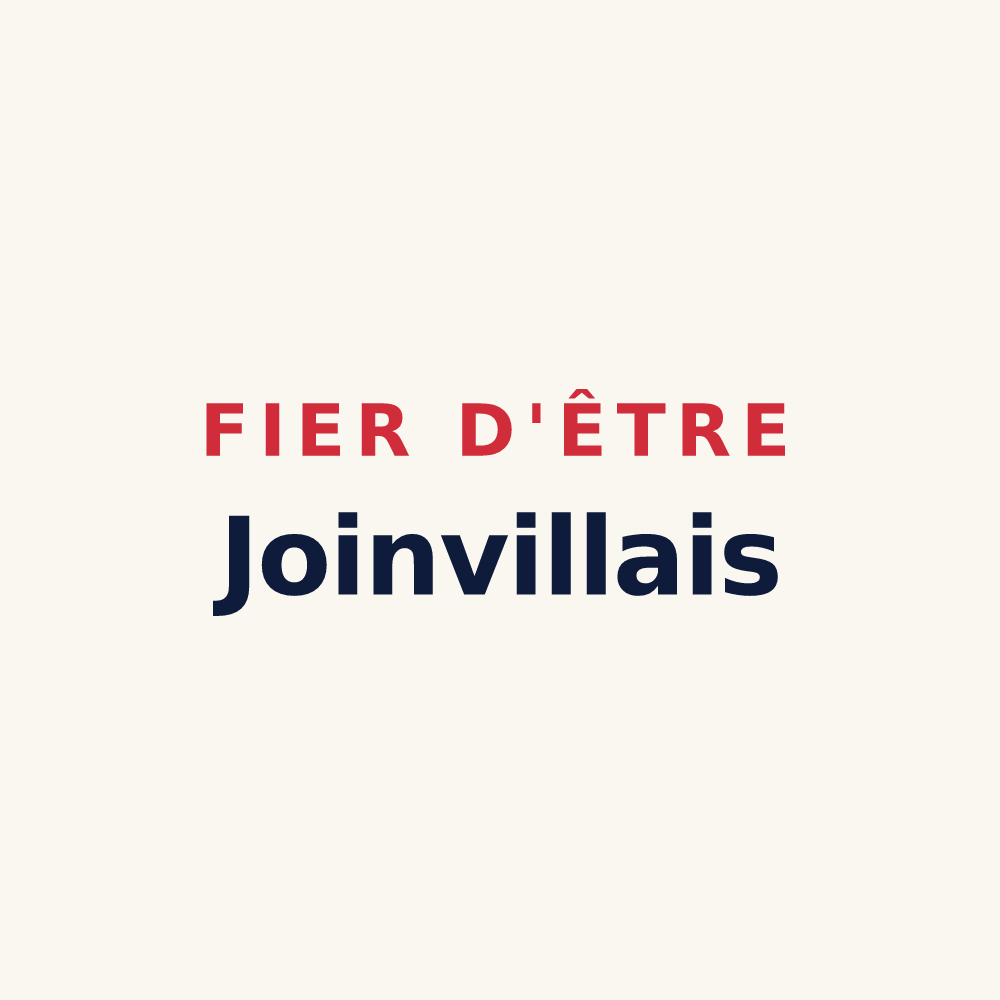 Tasse « Fier d'être Joinvillais » — design pour Joinville-le-Pont