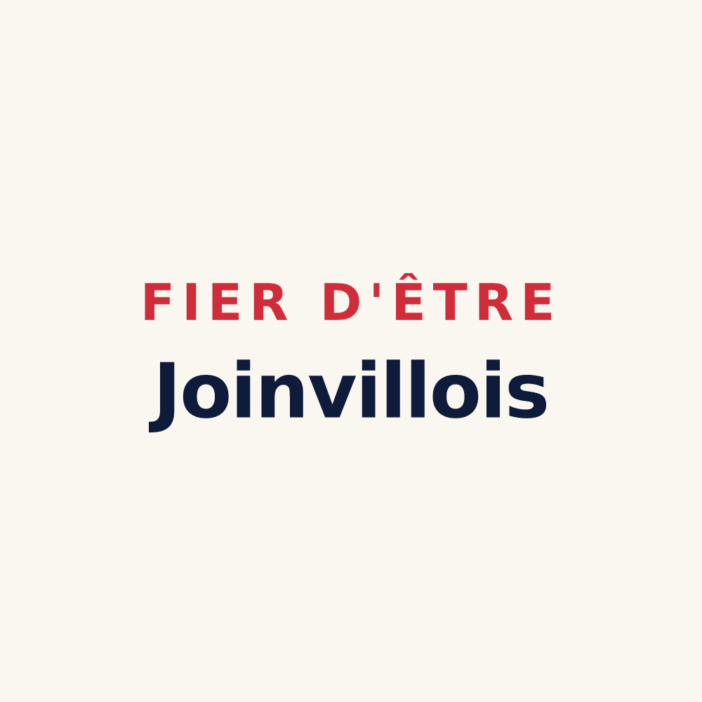 Tasse « Fier d'être Joinvillois » — design pour Joinville