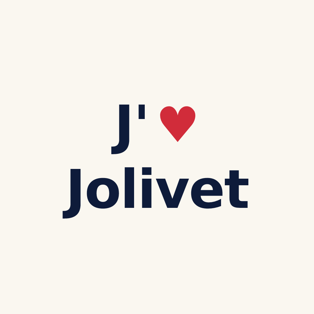Tasse personnalisée Jolivet — design J'aime Jolivet
