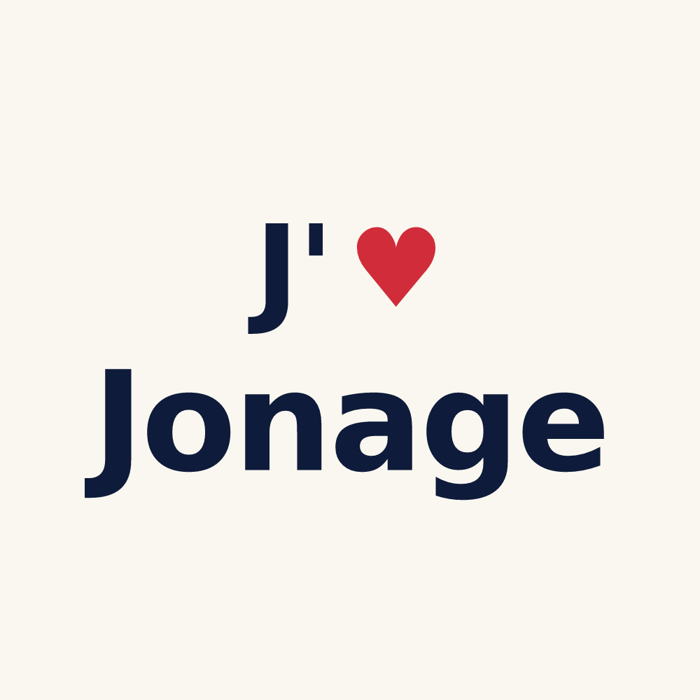 Tasse personnalisée Jonage — design J'aime Jonage