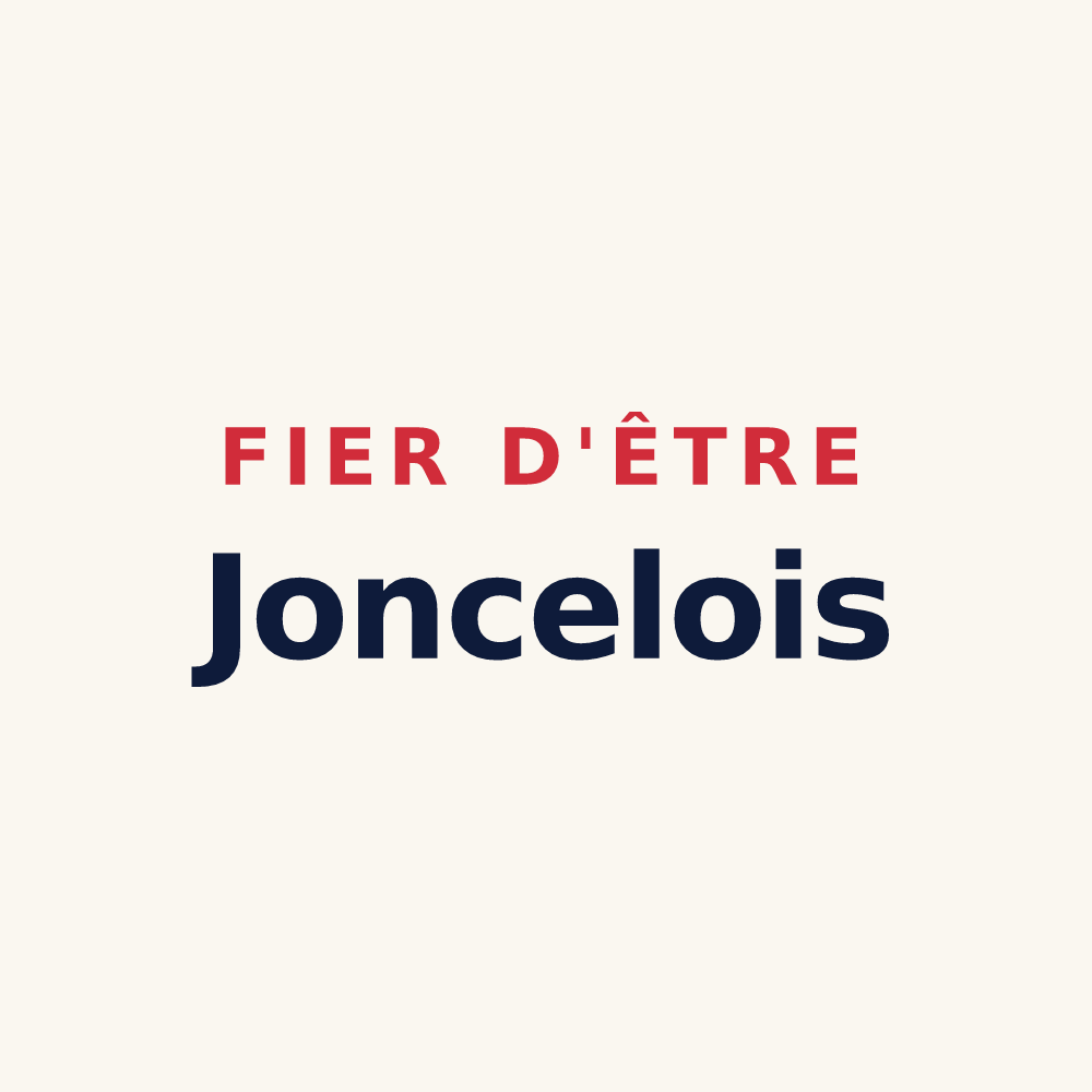 Tasse « Fier d'être Joncelois » — design pour Joncels
