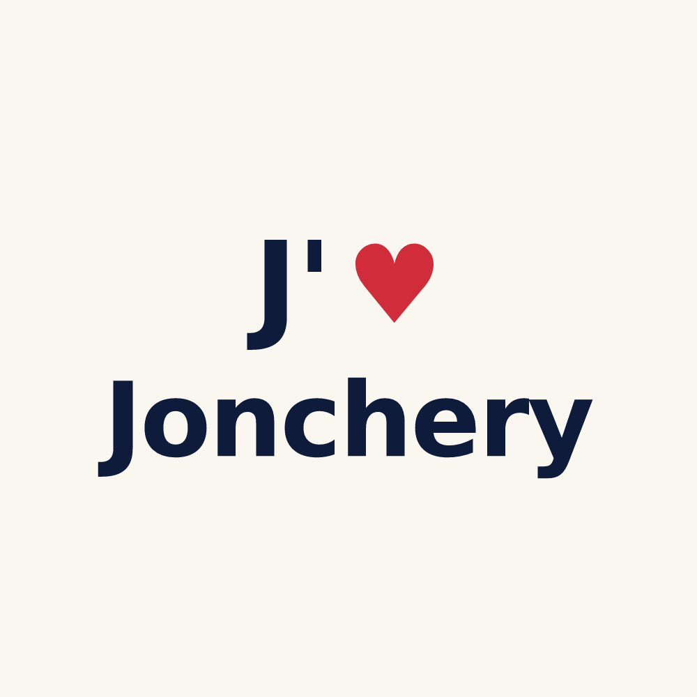 Tasse personnalisée Jonchery — design J'aime Jonchery