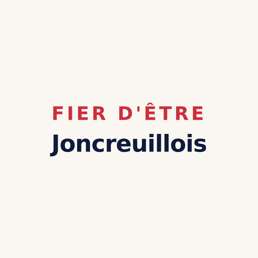 Tasse « Fier d'être Joncreuillois » — design pour Joncreuil