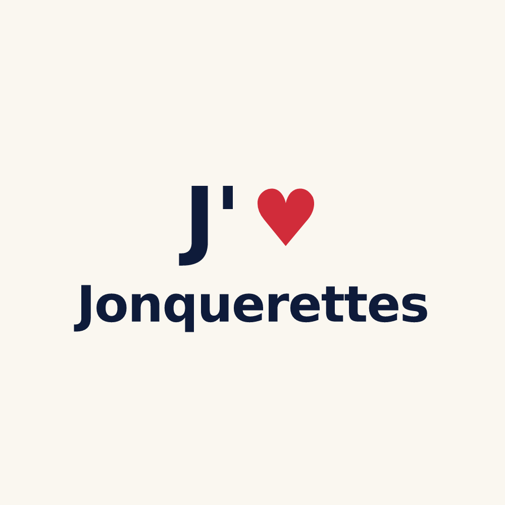 Tasse personnalisée Jonquerettes — design J'aime Jonquerettes