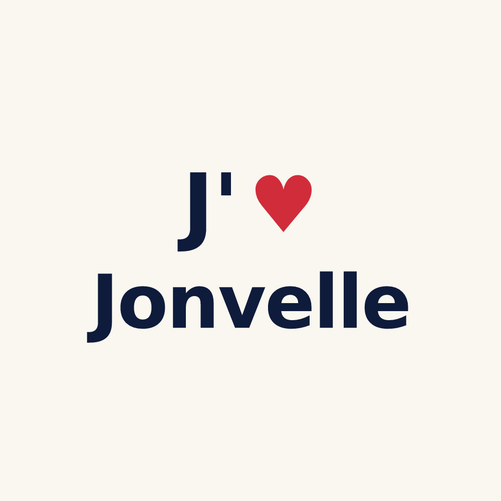Tasse personnalisée Jonvelle — design J'aime Jonvelle