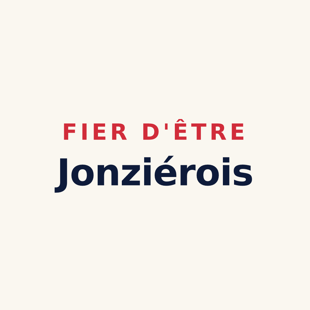 Tasse « Fier d'être Jonziérois » — design pour Jonzier-Épagny