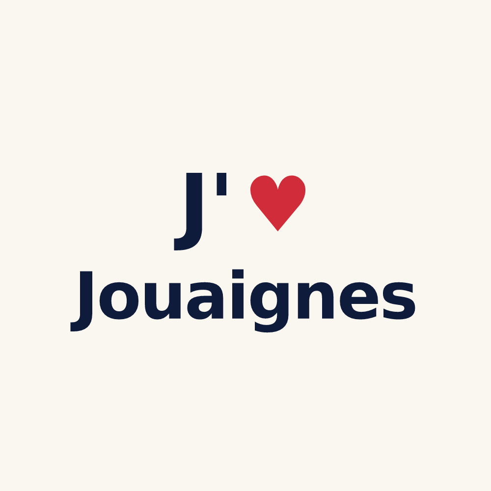 Tasse personnalisée Jouaignes — design J'aime Jouaignes