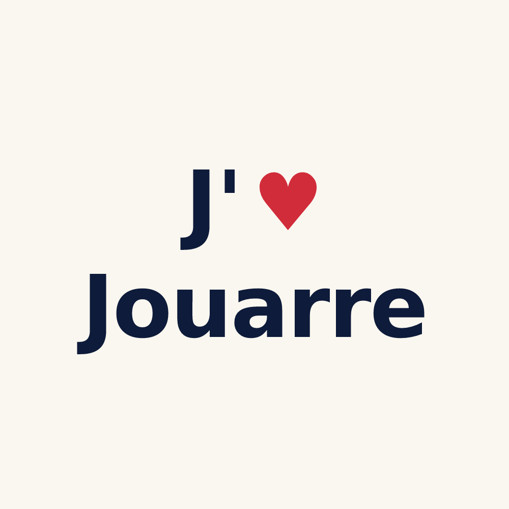 Tasse personnalisée Jouarre — design J'aime Jouarre