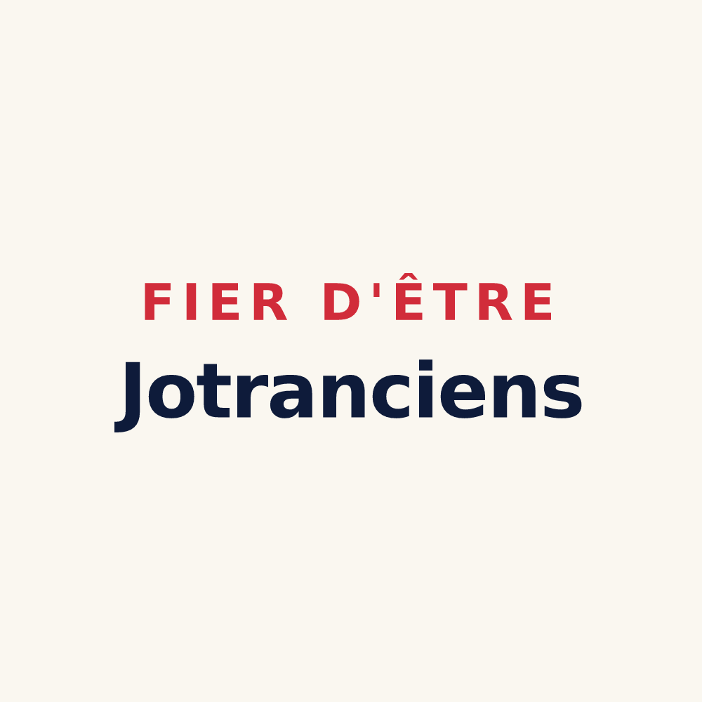 Tasse « Fier d'être Jotranciens » — design pour Jouarre