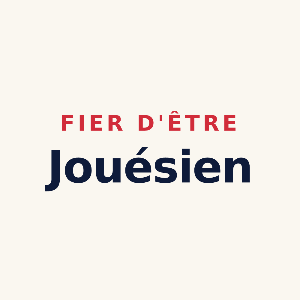 Tasse « Fier d'être Jouésien » — design pour Joué-en-Charnie