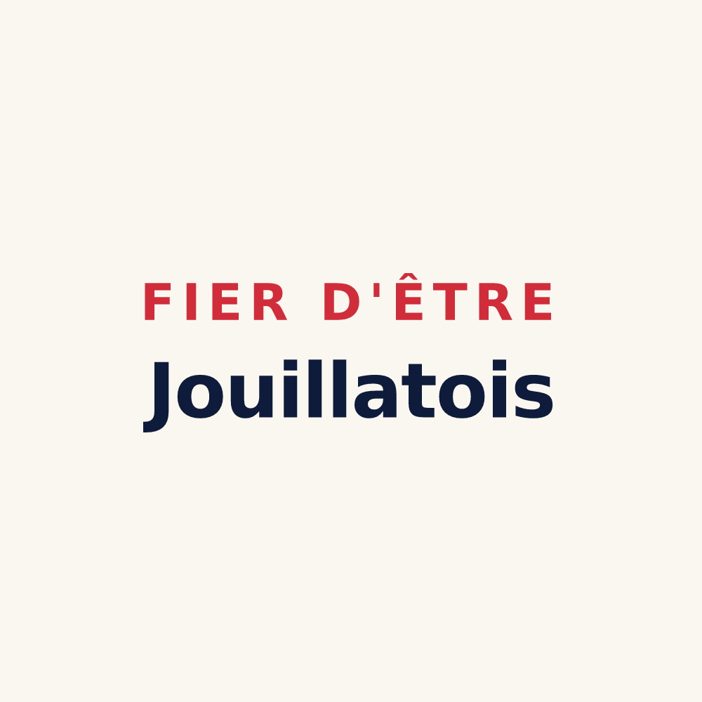 Tasse « Fier d'être Jouillatois » — design pour Jouillat