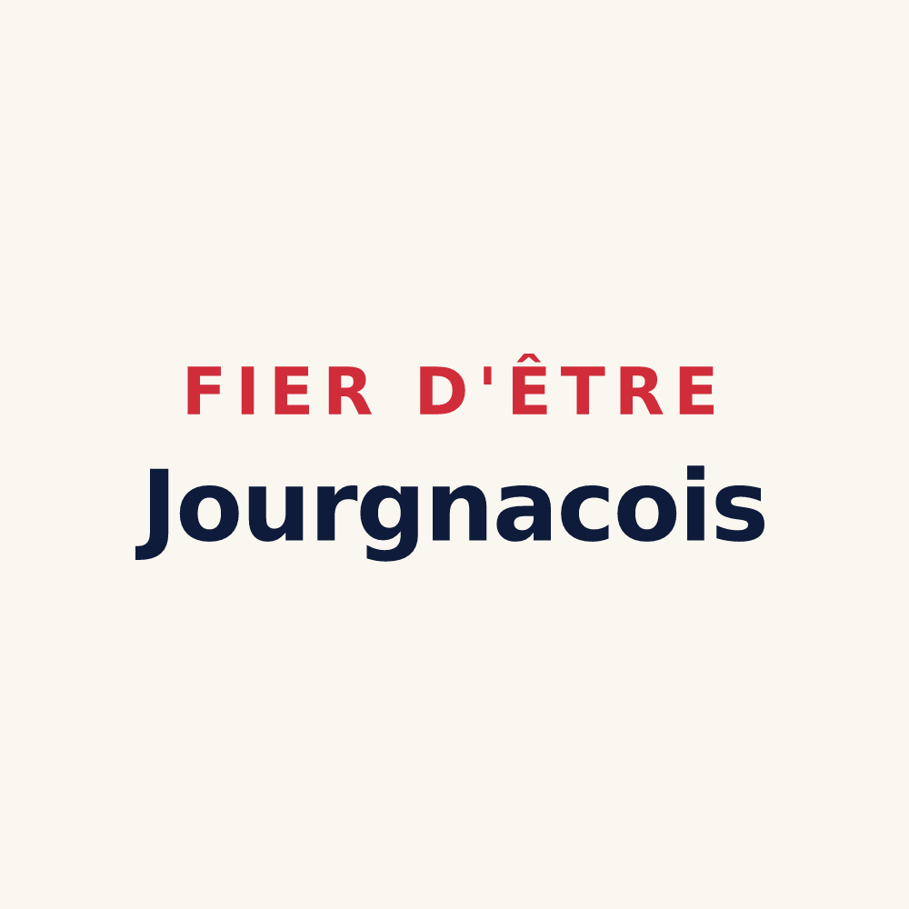 Tasse « Fier d'être Jourgnacois » — design pour Jourgnac