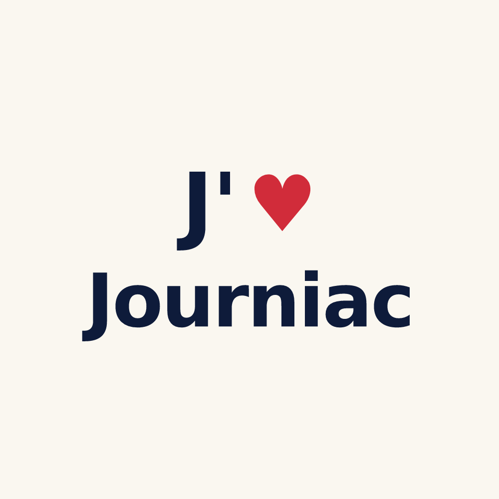Tasse personnalisée Journiac — design J'aime Journiac