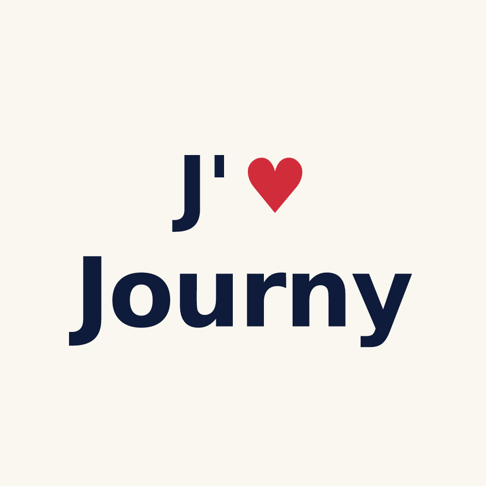 Tasse personnalisée Journy — design J'aime Journy