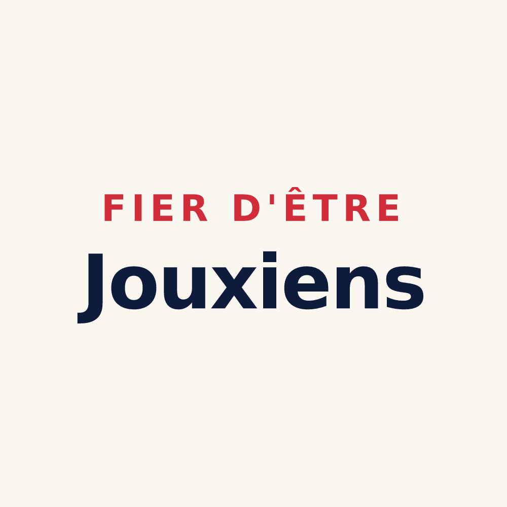 Tasse « Fier d'être Jouxiens » — design pour Joux