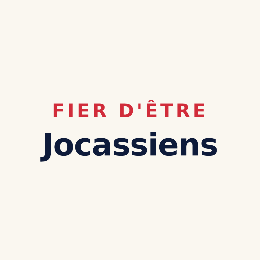 Tasse « Fier d'être Jocassiens » — design pour Jouy-le-Moutier