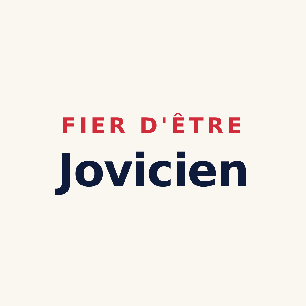 Tasse « Fier d'être Jovicien » — design pour Jouy-sur-Eure