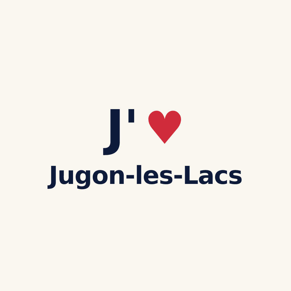 Tasse personnalisée Jugon-les-Lacs — design J'aime Jugon-les-Lacs