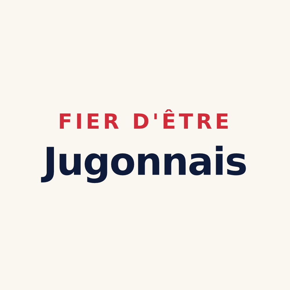 Tasse « Fier d'être Jugonnais » — design pour Jugon-les-Lacs
