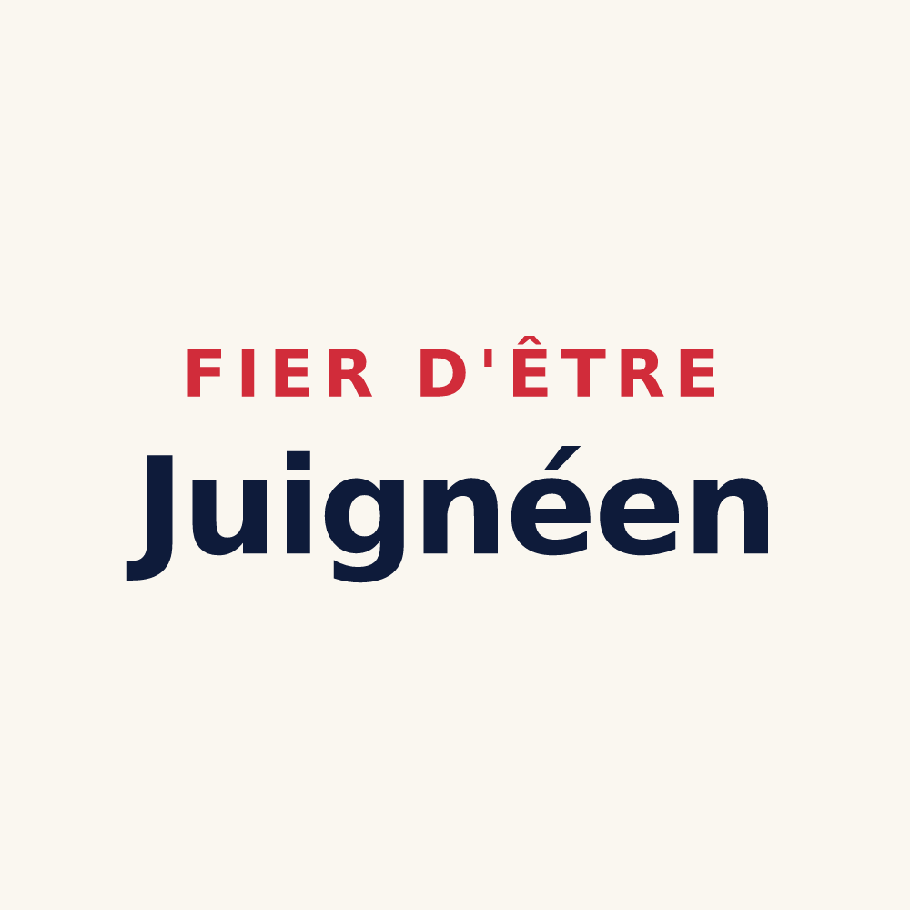Tasse « Fier d'être Juignéen » — design pour Juigné-sur-Sarthe
