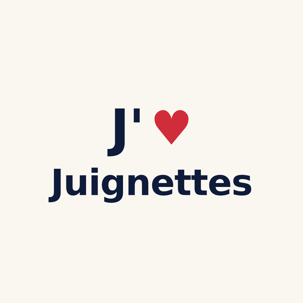 Tasse personnalisée Juignettes — design J'aime Juignettes