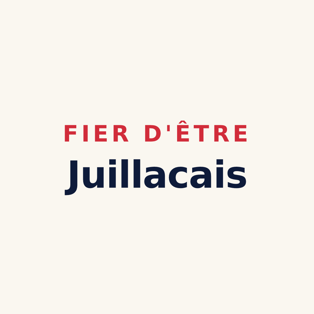 Tasse « Fier d'être Juillacais » — design pour Juillac