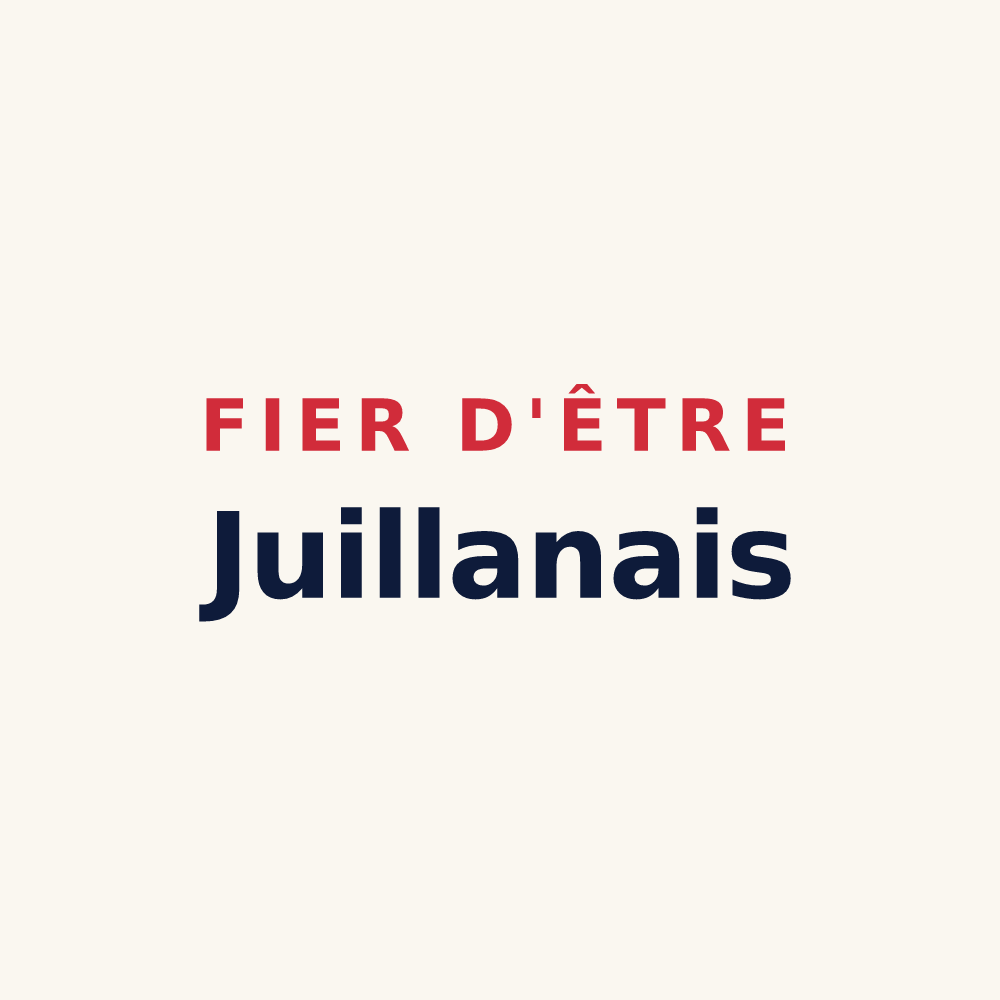 Tasse « Fier d'être Juillanais » — design pour Juillan