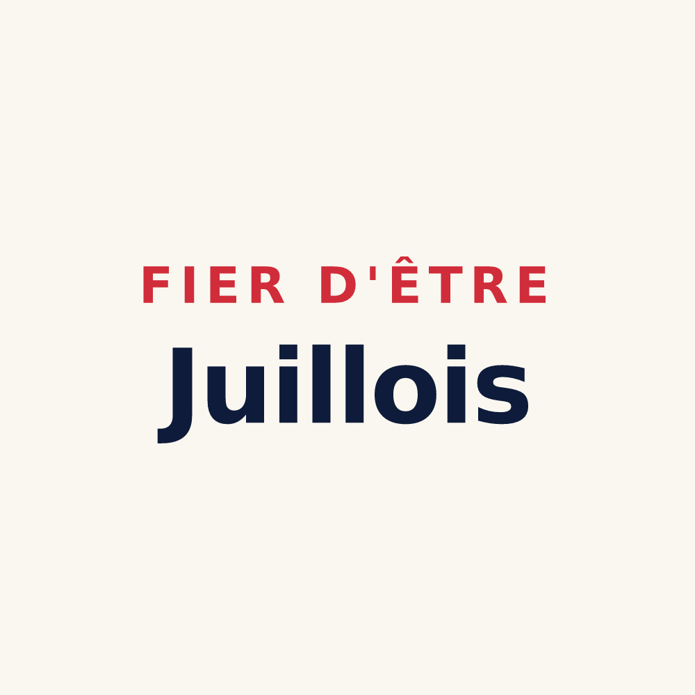 Tasse « Fier d'être Juillois » — design pour Juilles