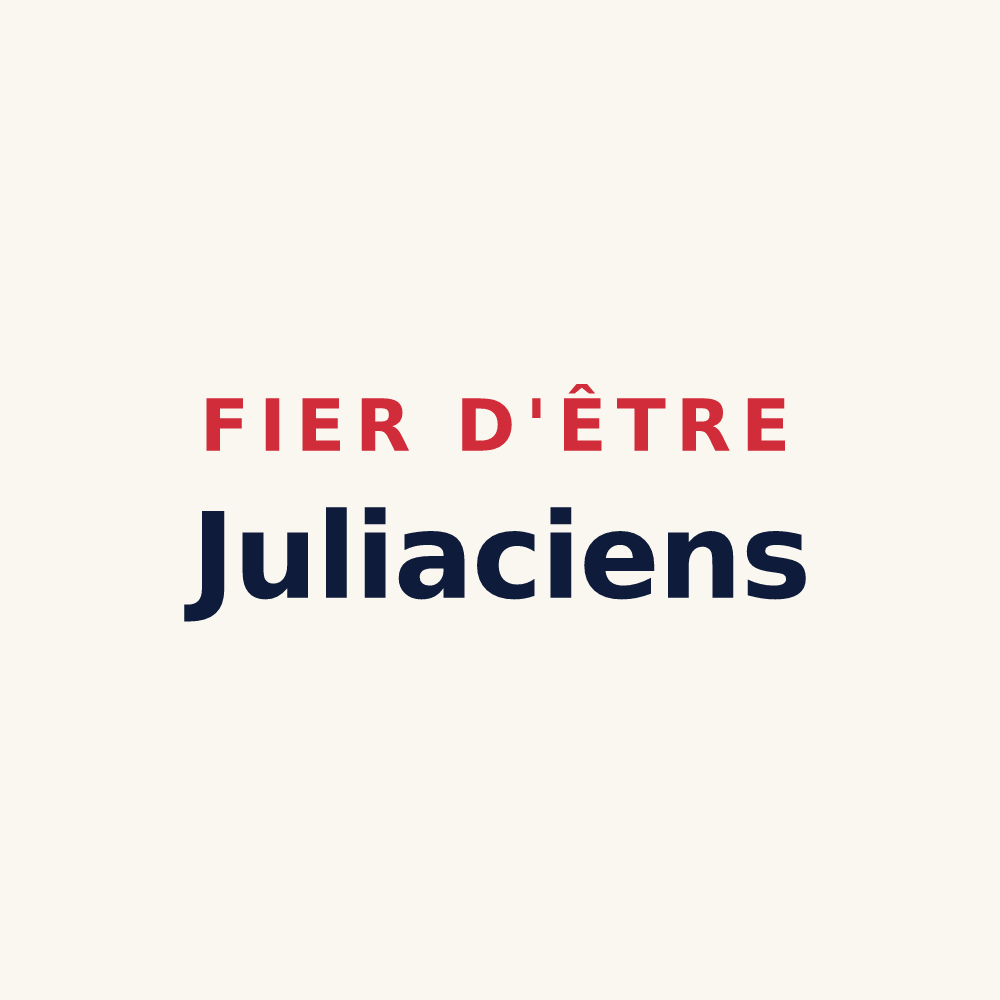 Tasse « Fier d'être Juliaciens » — design pour Juilly