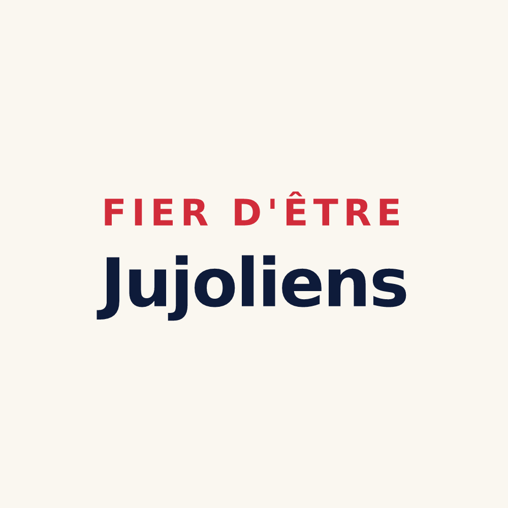 Tasse « Fier d'être Jujoliens » — design pour Jujols