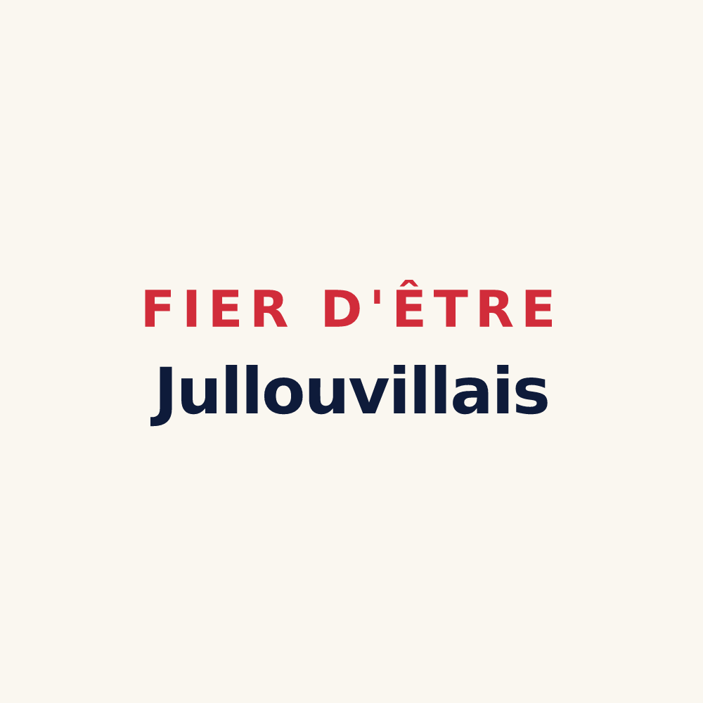 Tasse « Fier d'être Jullouvillais » — design pour Jullouville