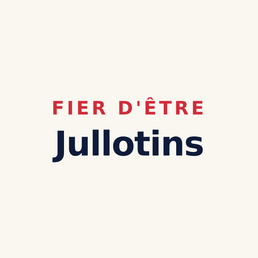 Tasse « Fier d'être Jullotins » — design pour Jully-lès-Buxy