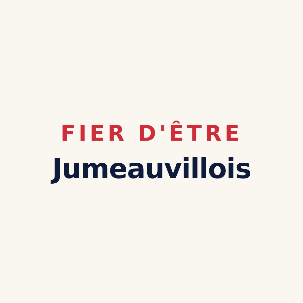 Tasse « Fier d'être Jumeauvillois » — design pour Jumeauville