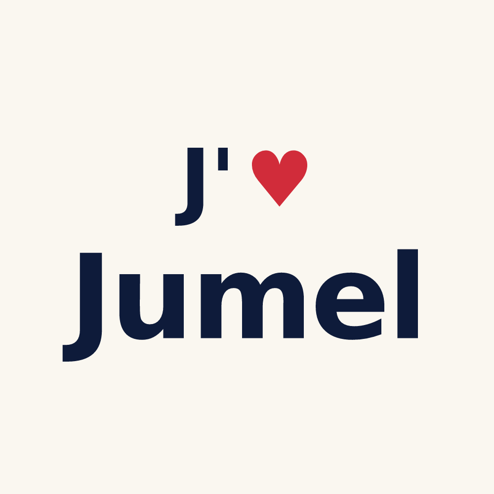 Tasse personnalisée Jumel — design J'aime Jumel