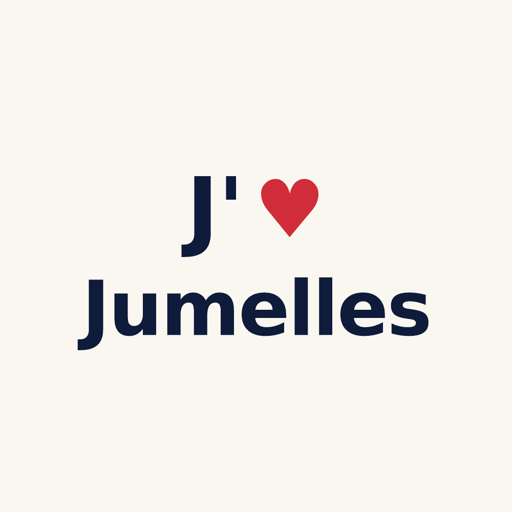 Tasse personnalisée Jumelles — design J'aime Jumelles