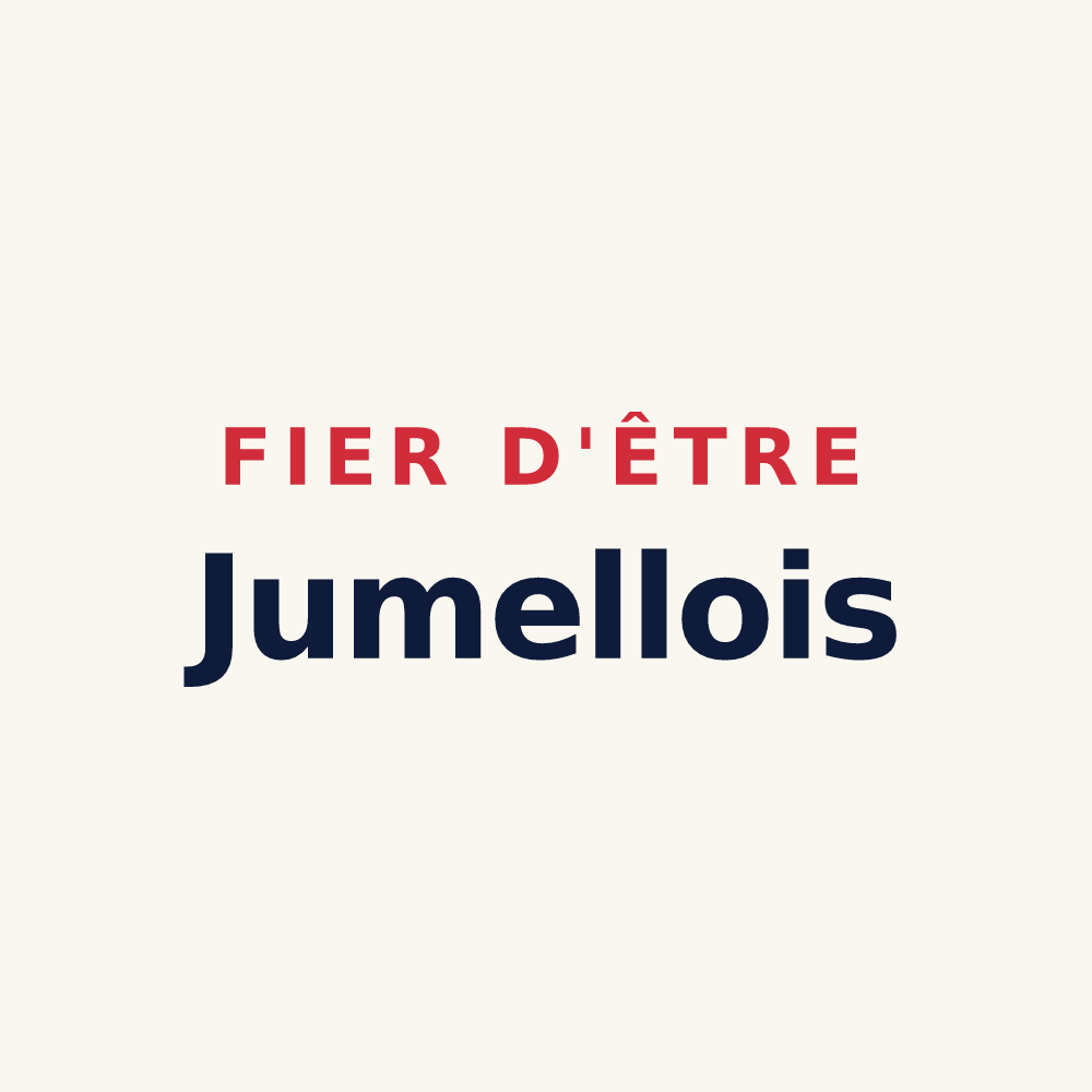 Tasse « Fier d'être Jumellois » — design pour Jumelles