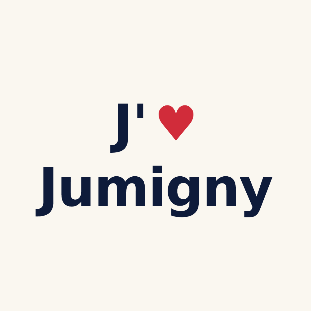 Tasse personnalisée Jumigny — design J'aime Jumigny