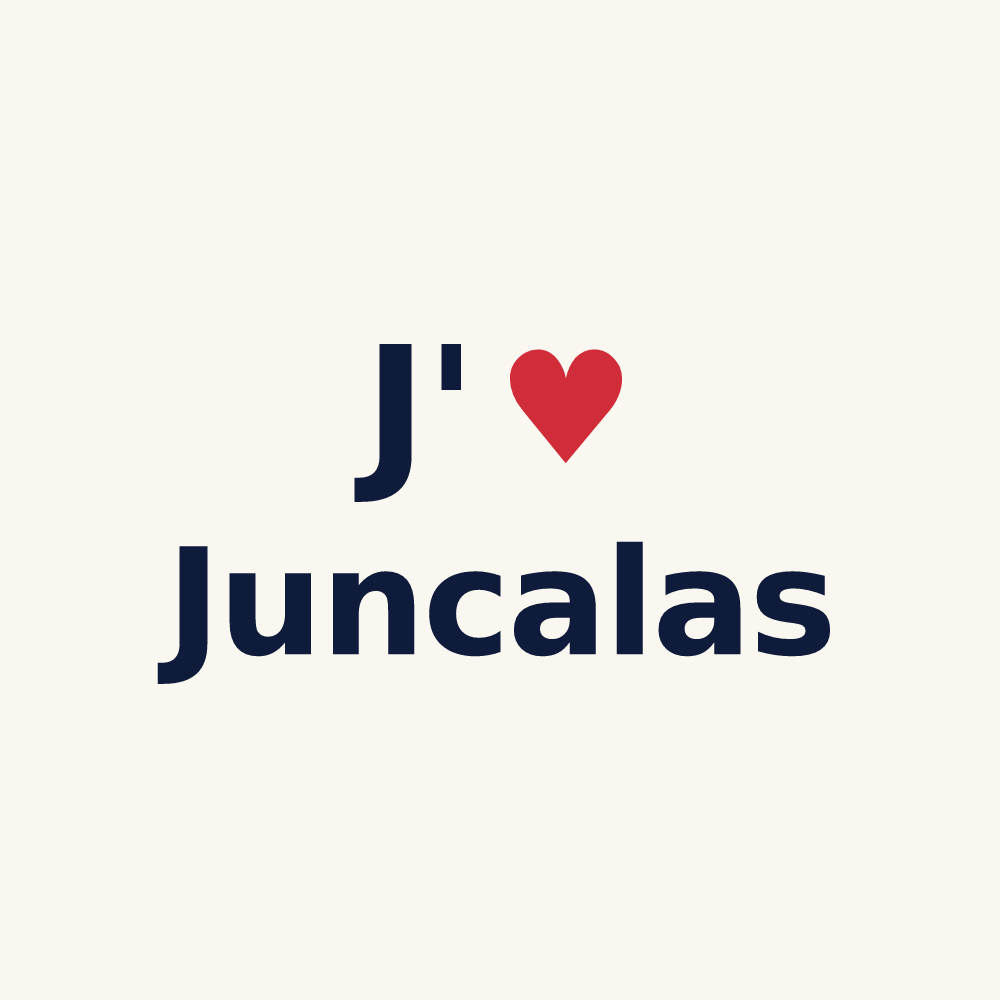 Tasse personnalisée Juncalas — design J'aime Juncalas