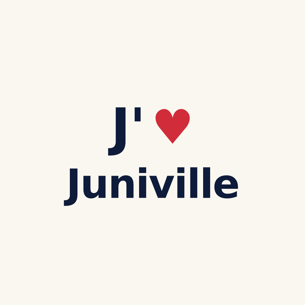 Tasse personnalisée Juniville — design J'aime Juniville