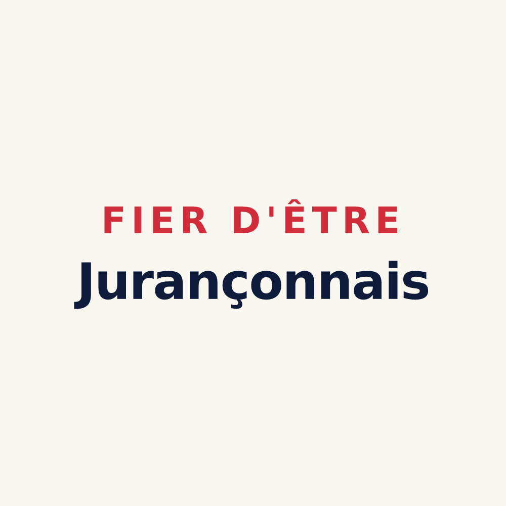 Tasse « Fier d'être Jurançonnais » — design pour Jurançon