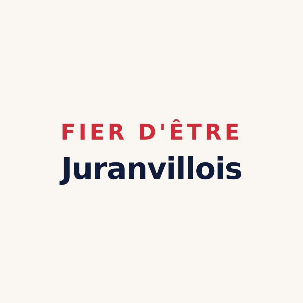 Tasse « Fier d'être Juranvillois » — design pour Juranville