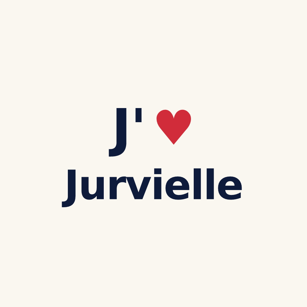Tasse personnalisée Jurvielle — design J'aime Jurvielle
