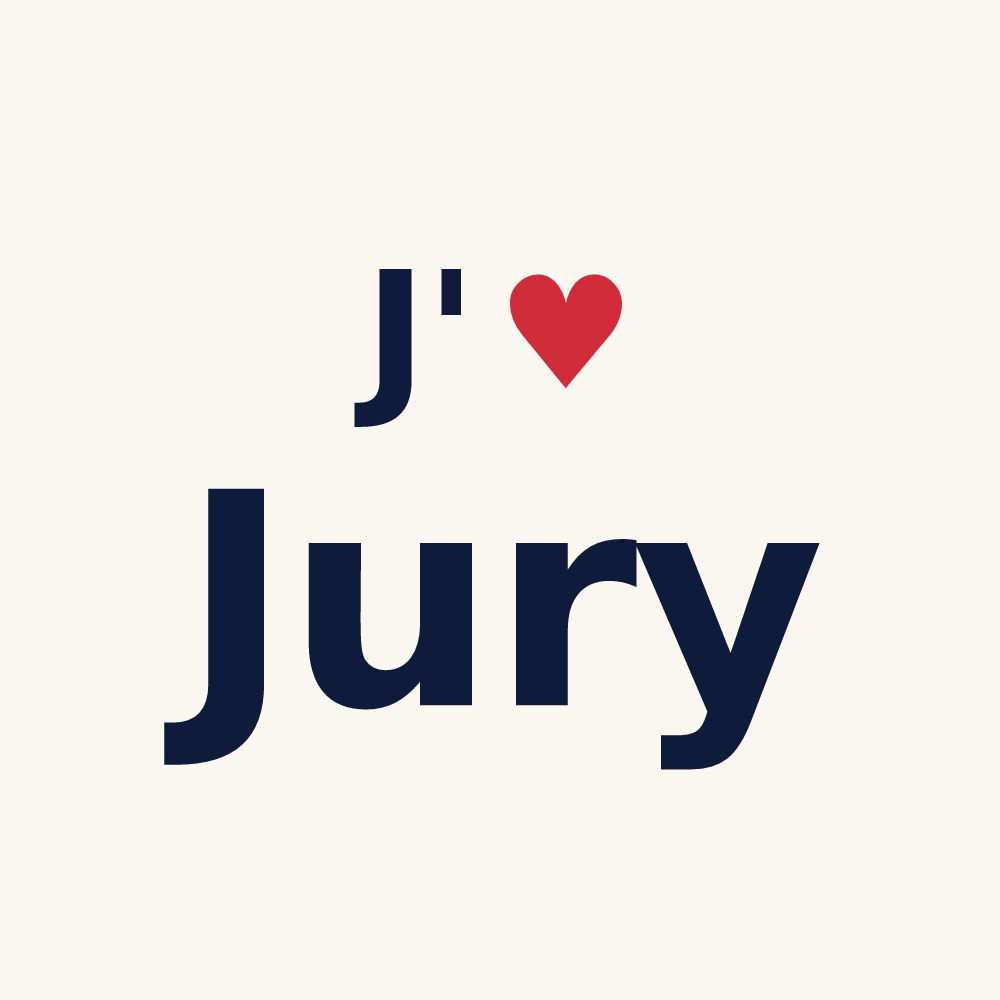 Tasse personnalisée Jury — design J'aime Jury