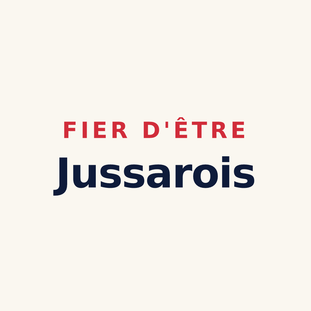 Tasse « Fier d'être Jussarois » — design pour Jussarupt