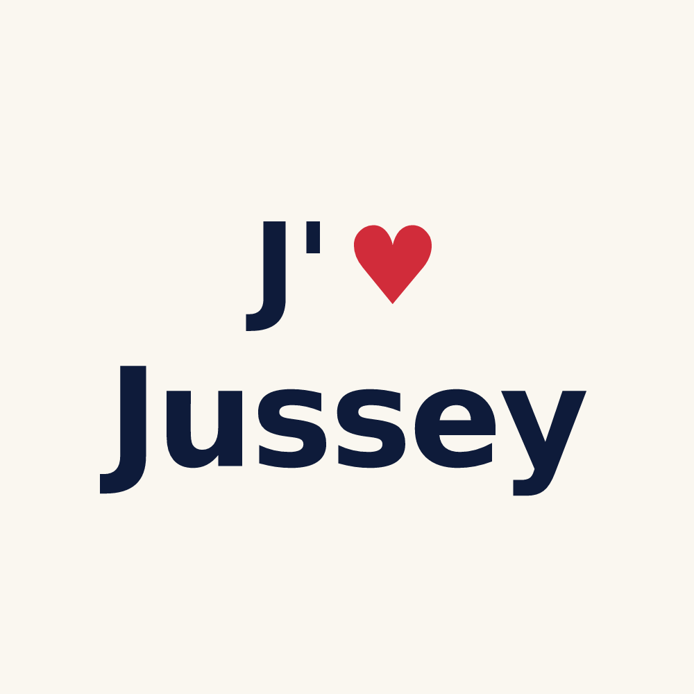 Tasse personnalisée Jussey — design J'aime Jussey