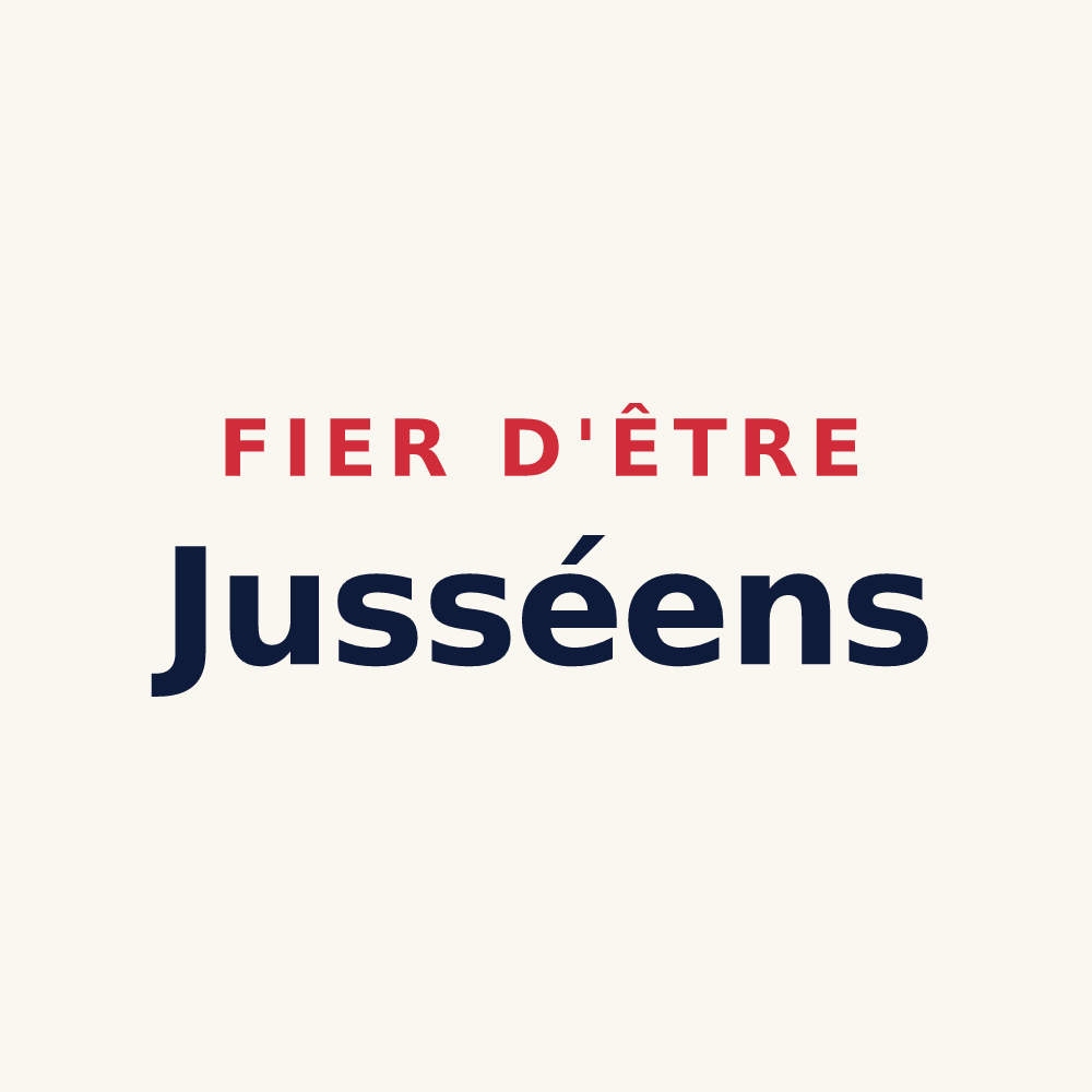 Tasse « Fier d'être Jusséens » — design pour Jussey