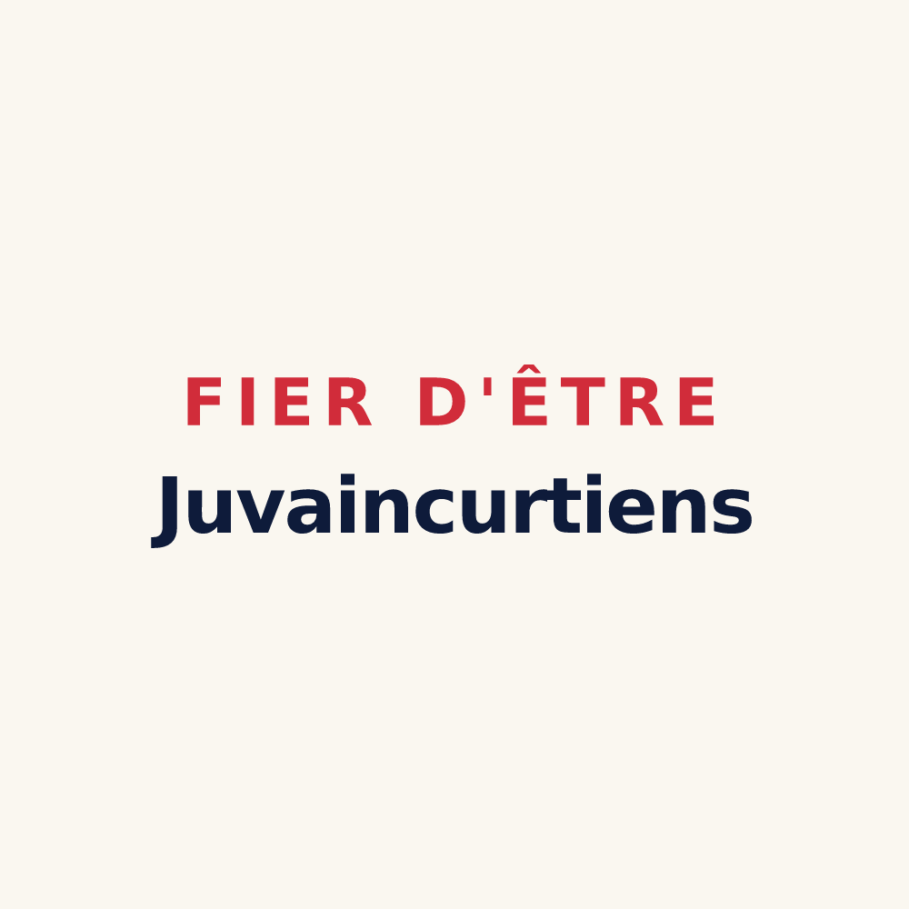 Tasse « Fier d'être Juvaincurtiens » — design pour Juvaincourt